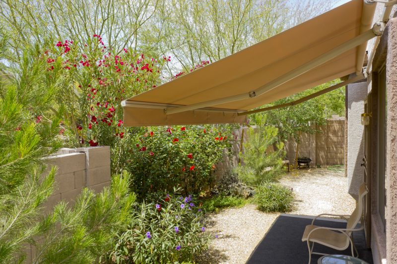 Custom Canvas Awning Installation
