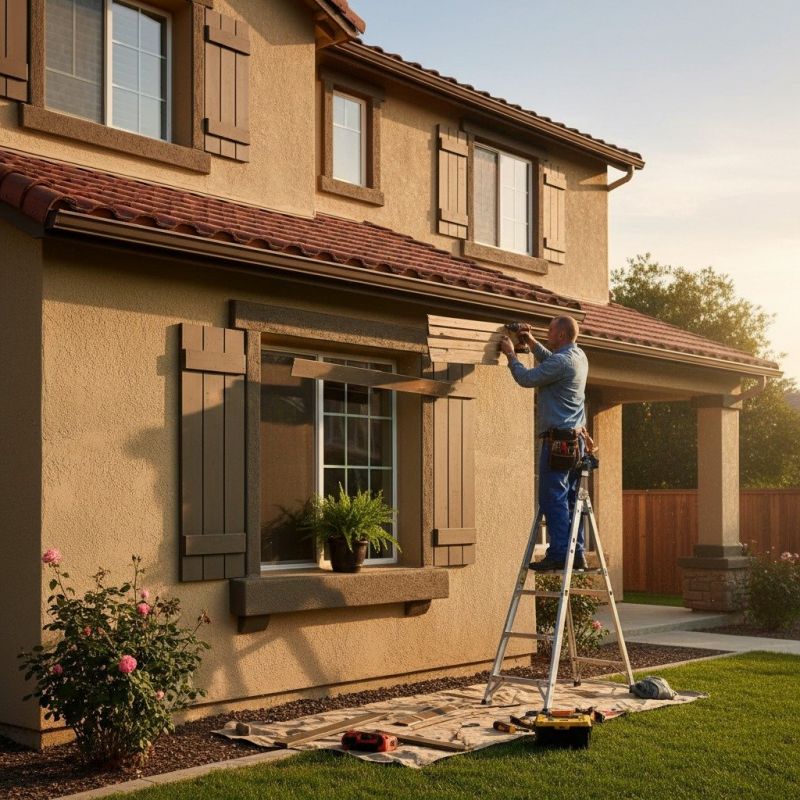 Shutter Reattachment in Overland Park, KS